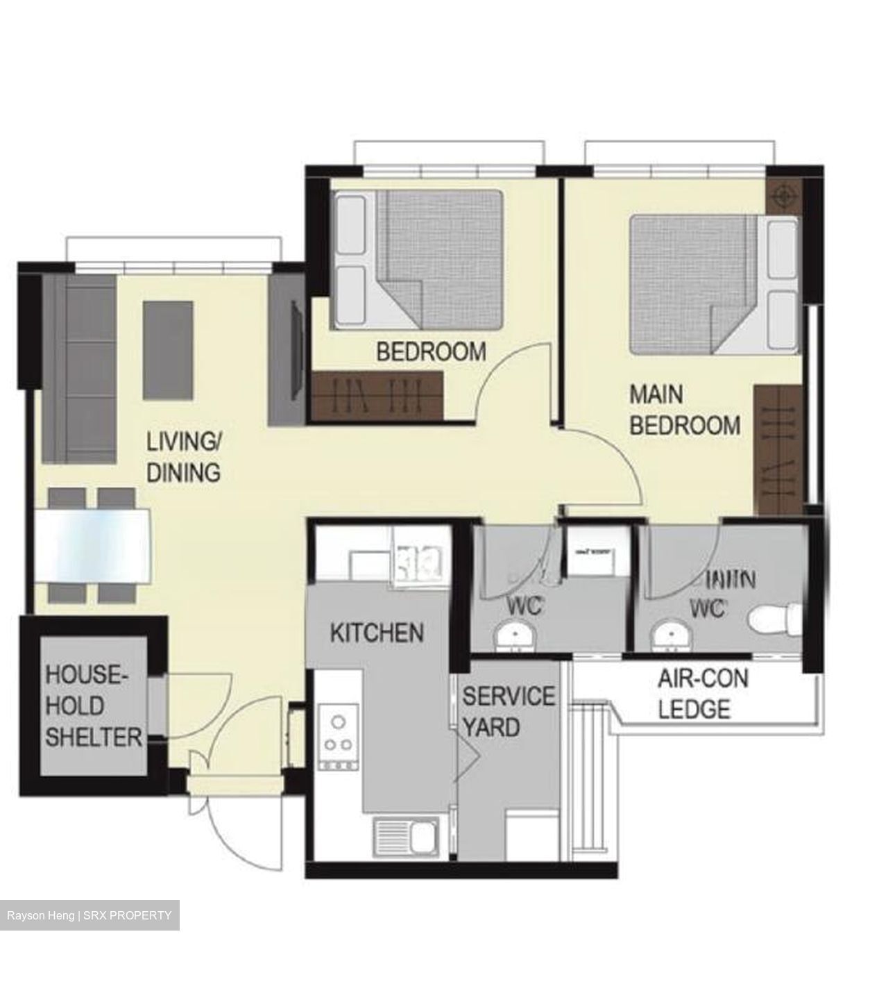 Blk 222A Matilda Edge (Punggol), HDB 3 Rooms #496057651